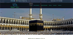Desktop Screenshot of madanitours.com